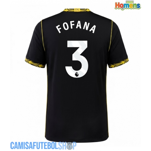 Camisa de time de futebol Chelsea Wesley Fofana #3 Replicas 2º Equipamento 2026-27 Manga Curta